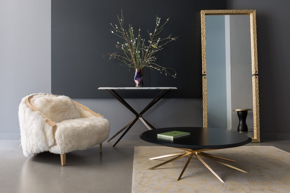 Designer Furniture Luxury Chair Table Plant